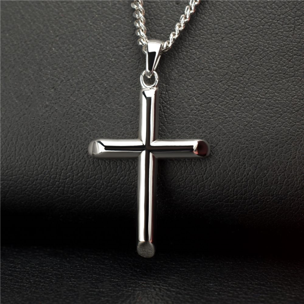 Sterling Silver Classica Cross Necklace
