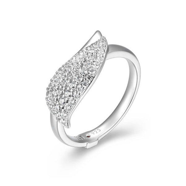 Sterling Silver White CZ Ring