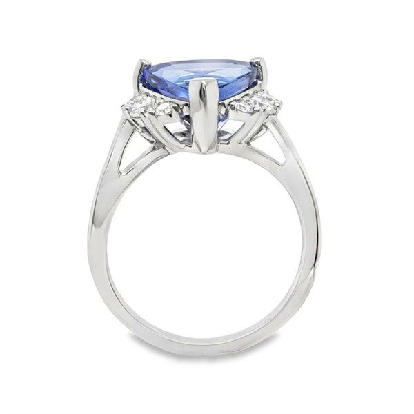 14K Trillian Tanzanite Accented Diamond Cocktail Ring