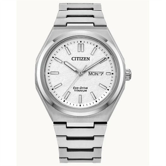 Citizen Zenshin Three-Hand Super Titanium Watch