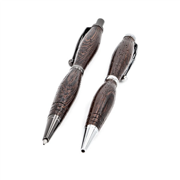 Handcrafted Wooden Slim Line 2 Piece Pen & Pencil Set