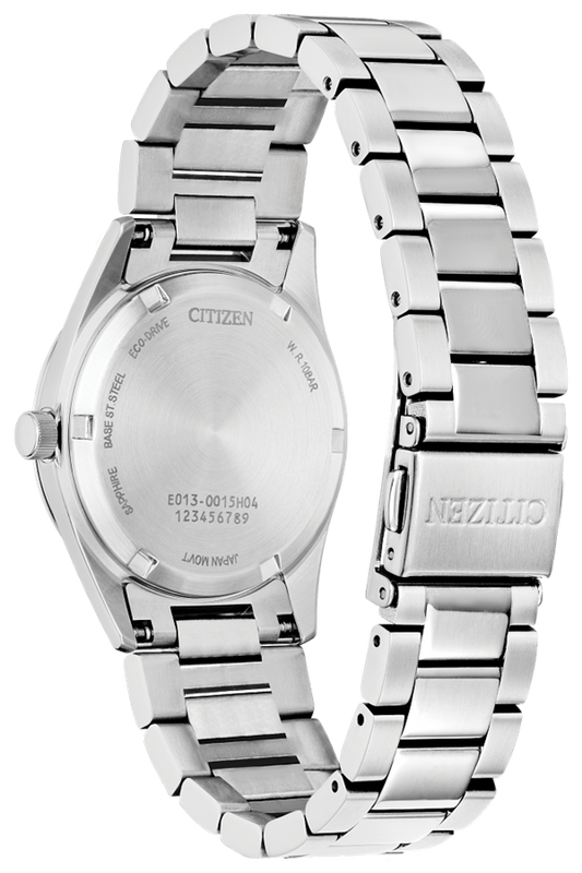 Citizen Sport Luxury Light Blue & Stainless Steel Link Watch