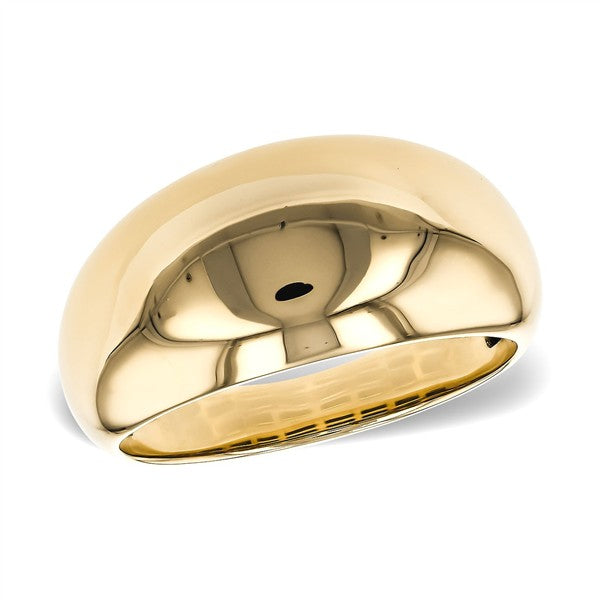 14 Karat Yellow Gold Dome Fashion Ring
