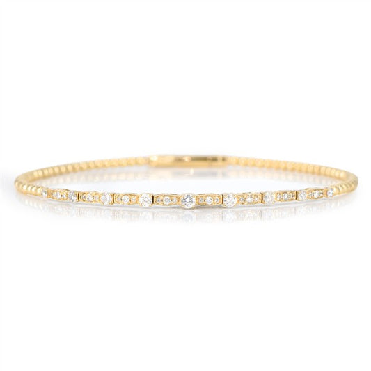 14K Flexi Graduating Diamond Bracelet