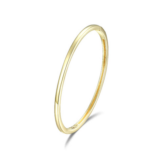 18K Yellow Gold Plated Bangle Bracelet