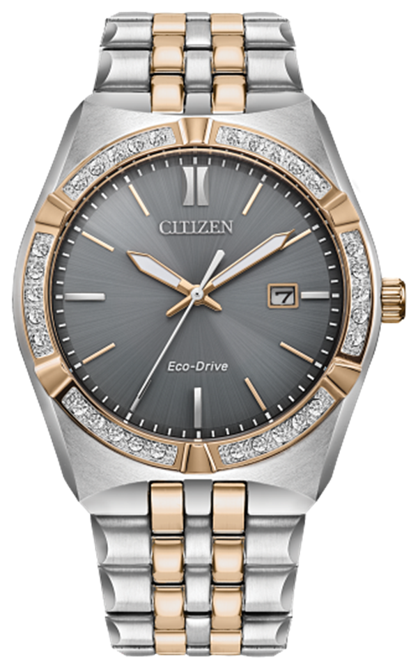 Citizen Corso Diamond Two-Tone Stainless Steel Watch